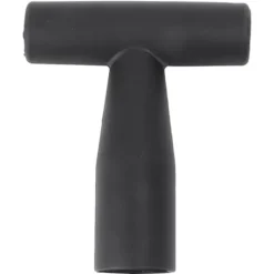 T Grip Spade Handtag Plast Stark Lättvikt Halkfri snöskyffel Handtag 3,4 cm Innerdiameter