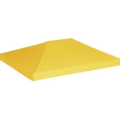 Tak till partytält & lusthus - Living Paviljongtak 270 g/m² 4x3 m gul