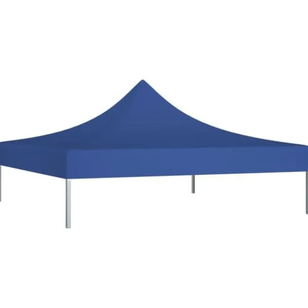 Tak till partytält & lusthus - Living Tak till partytält 2x2 m blå 270 g/m²