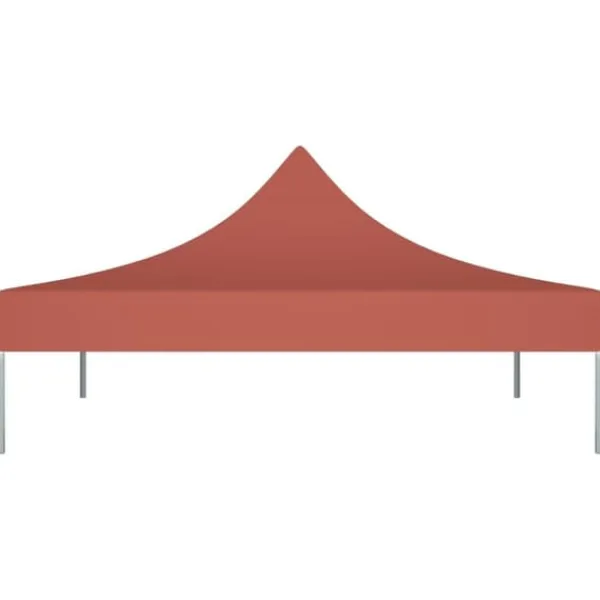 Tak till partytält & lusthus - Living Tak till partytält 3x3 m terrakotta 270 g/m²