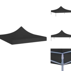 Online Tak till partytält & lusthus - Living Tak till partytält 3x3 m svart 270 g/m² Tält & Lusthus