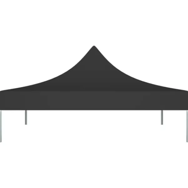 Online Tak till partytält & lusthus - Living Tak till partytält 3x3 m svart 270 g/m² Tält & Lusthus