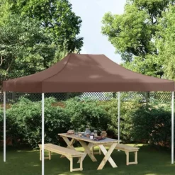 Hot Tak till partytält 4x3 m brun 270 g/m² Tält & Lusthus