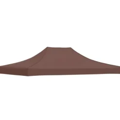 Hot Tak till partytält 4x3 m brun 270 g/m² Tält & Lusthus