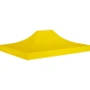 Discount Tak till partytält 4x3 m gul 270 g/m² Tält & Lusthus
