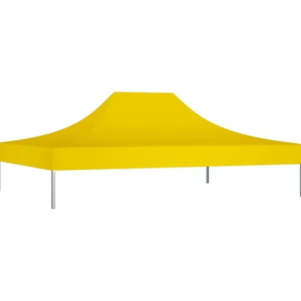 Discount Tak till partytält 4x3 m gul 270 g/m² Tält & Lusthus