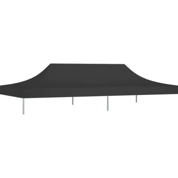 Tak till partytält 6x3 m svart 270 g/m² - Tak Tält - Tak Partytält - Home & Living