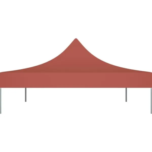 Tak till partytält 4x3 m terrakotta 270 g/m² - Tak Tält - Tak Partytält - Home & Living