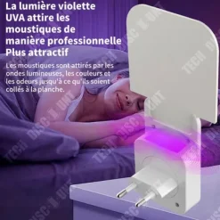 Online TD Anti Mosquito USB Anti Mosquito Lampa för inomhus och utomhus kök Vardagsrum Sovrum Avstängd Anti Mosquito lampa Insektsmedel & Djuravvisande Medel