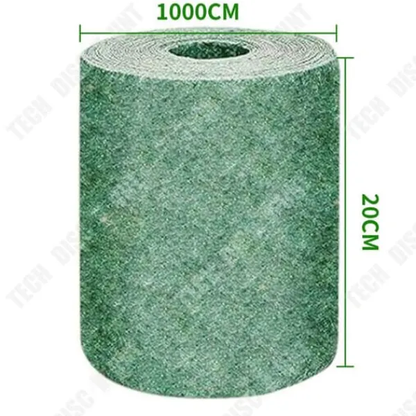 TD biologiskt nedbrytbar gräsfrömatta 1000x20cm Frön ingår ej Non-woven gräsfrömatta Hjälper växttillväxt Fröer & Lökar