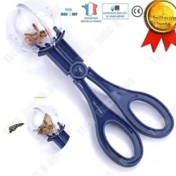 Online TD® Insect Catcher Capture Dispenser Mat Insektsklämma Daggmask Spindlar Reptiler Fjärilar Sax Billigt Kit Skadedjursfällor