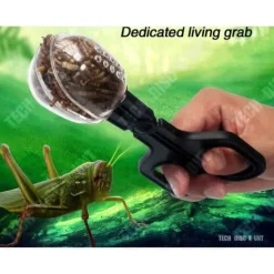 Online TD® Insect Catcher Capture Dispenser Mat Insektsklämma Daggmask Spindlar Reptiler Fjärilar Sax Billigt Kit Skadedjursfällor