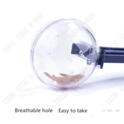 Online TD® Insect Catcher Capture Dispenser Mat Insektsklämma Daggmask Spindlar Reptiler Fjärilar Sax Billigt Kit Skadedjursfällor