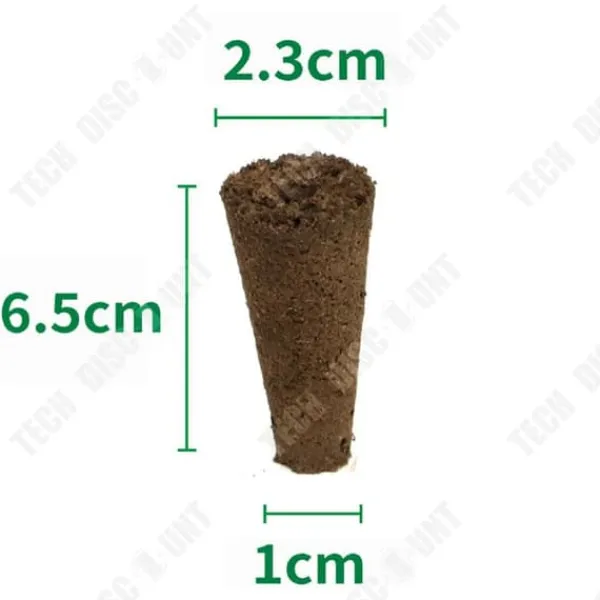 TD® 50-pack inomhus och utomhus krukjord Svamp Plantskola krukjord Organisk kolblock Universal lera Jord & Sand