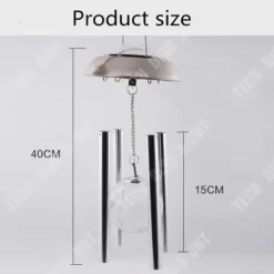 Best TD® Solar chime lampa läsbord utomhus inomhus led dekoration ljus färg vind trädgård innergård vägglampa Vinddekoration