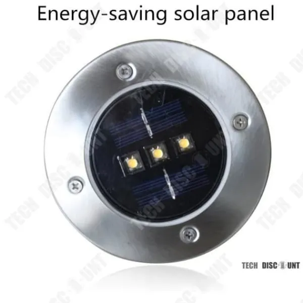 TD® Solar lampa utomhus spotlight rörelsesensor led kraftfull varm stor kapacitet infälld ljus trädgård park