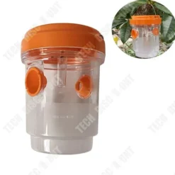 Online TD® Solcellsfluga fälla Myggfälla Insektsfälla för fruktfluga Fälla för fruktflugor 9.3*11.8CM Skadedjursfällor