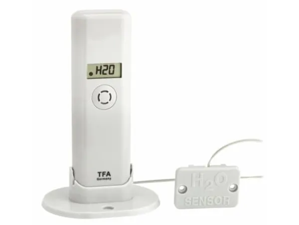TFA WeatherHub - Temperature and humidity sensor with water detector - trådlös