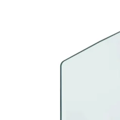 The Living Store Glasskiva för öppen spis 120x60 cm - Glas