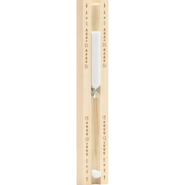 Clearance The Living Store 2-i-1 Bastutermometer & hygrometer sandur set massiv furu - Bastutillbehör Bastu