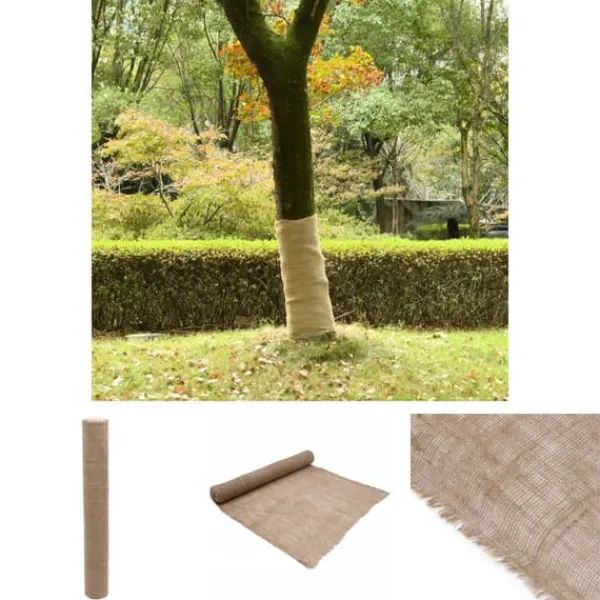 Hot The Living Store Juterulle 1x15 m 100% jute 200 gsm - Dekor Markduk & Fiberduk