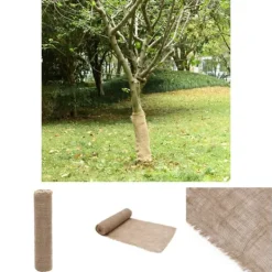 The Living Store Juterulle 0,5x25 m 100% jute 200 gsm - Dekor Markduk & Fiberduk