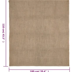 Outlet The Living Store Jutesäckar 30 st 100x110 cm 100% jute 220 gsm - Resväskor & väskor Trädgårdskorgar