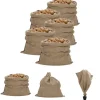 The Living Store Jutesäckar 5 st 100x110 cm 100% jute 340 gsm - Resväskor & väskor