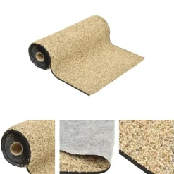 Clearance The Living Store Kantmatta naturlig sand 1000x60 cm - Tillbehör till fontäner & dammar Fontäner & Dammar