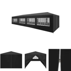 Online The Living Store Partytält antracit 3x12 m - Partytält & paviljoner Tält & Lusthus