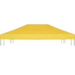 The Living Store Paviljongtak 270 g/m² 4x3 m gul - Tak till partytält & lusthus