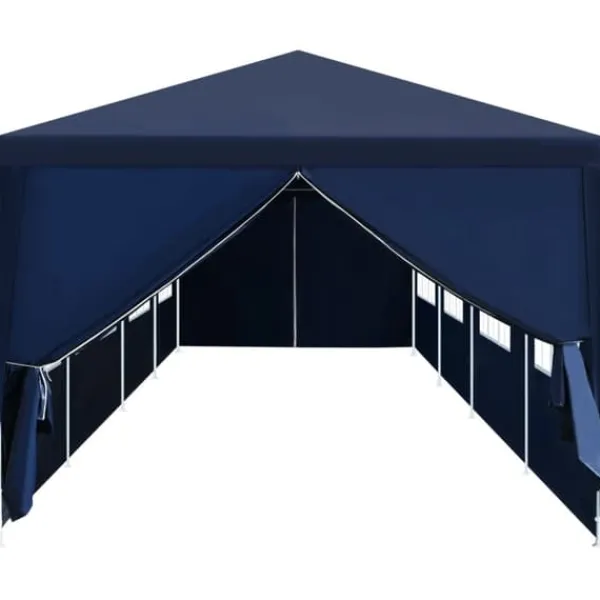 The Living Store Paviljong 3x12 m blå - Partytält & paviljoner