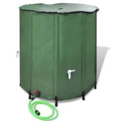 New The Living Store Regntunna hopfällbar 750 L - Bevattning Regntunnor