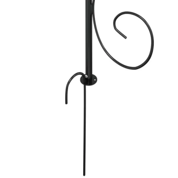 Sale The Living Store Rosenbåge svart Ø180x255 cm stål - Bersåer, spaljéer & pergolor Valvbågar, Spaljéer, Bersåer & Pergolor