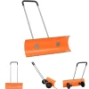 Hot The Living Store Snöskyffel med utdragbart handtag orange 96 cm stålblad - Snöskyfflar Snöborttagning