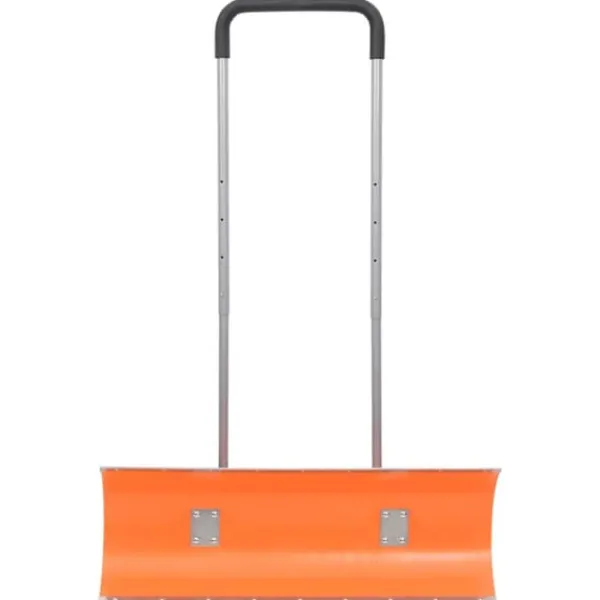 Hot The Living Store Snöskyffel med utdragbart handtag orange 96 cm stålblad - Snöskyfflar Snöborttagning