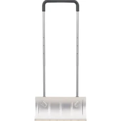 The Living Store Snöskyffel med utdragbart handtag silver 61 cm stålblad - Snöskyfflar