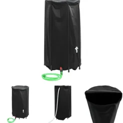 Online The Living Store Vattentank med kran vikbar 250 L PVC - Bevattning Regntunnor
