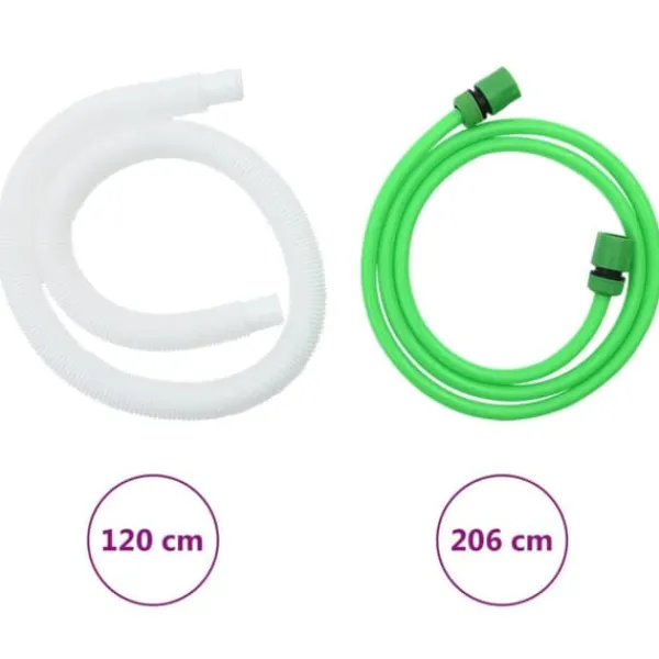 New The Living Store Vattentank med kran vikbar 1350 L PVC - Bevattning Regntunnor