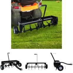 Hot The Living Store Vertikalskärare för åkgräsklippare 102 cm - Gräsmatteluftare & -skärare Trädgårdsmaskiner