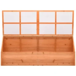 The Living Store Växthus trä 180x57x62 cm - Växthus
