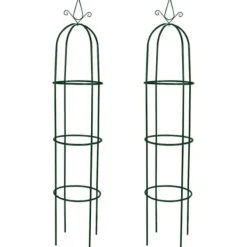 The Living Store Växtstöd obelisk 2 st - Bersåer, spaljéer & pergolor