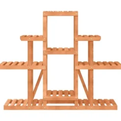 Best The Living Store Växtställ 110x25x96 cm massivt granträ - Växtställ Växtställ