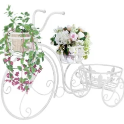 Online The Living Store Växtställ cykel vintage stil metall - Växtställ Växtställ