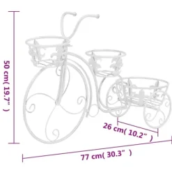 Online The Living Store Växtställ cykel vintage stil metall - Växtställ Växtställ
