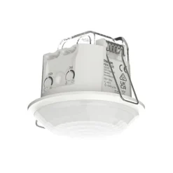 New Theben 1030200 PIRA T8 DE Rörelseavkännare för inomhusbruk, 200 W LED, Cirkulär detektionszon 360°, Ø 8 m Rörelsedetektorer