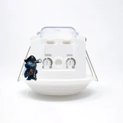 New Theben 1030200 PIRA T8 DE Rörelseavkännare för inomhusbruk, 200 W LED, Cirkulär detektionszon 360°, Ø 8 m Rörelsedetektorer