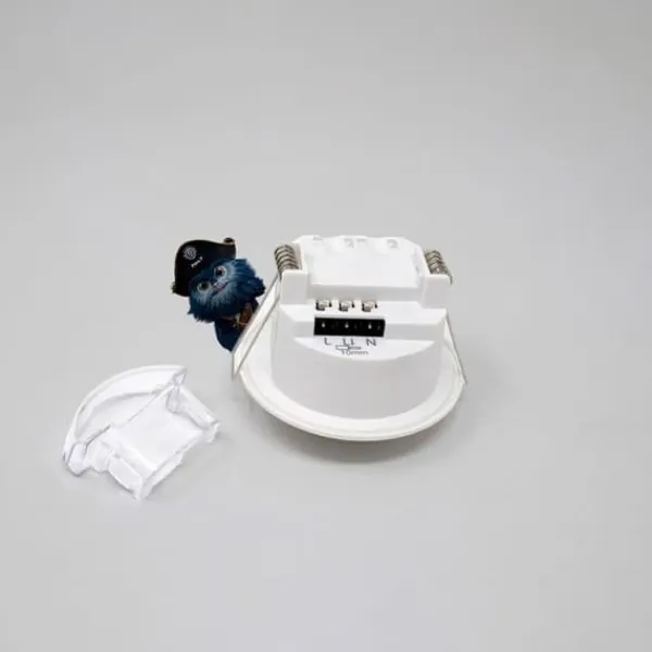 New Theben 1030200 PIRA T8 DE Rörelseavkännare för inomhusbruk, 200 W LED, Cirkulär detektionszon 360°, Ø 8 m Rörelsedetektorer