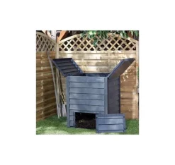 Thermo-Wood komposter 400L med gitter.