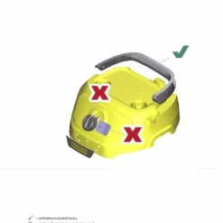 Clearance TILLBEHÖR HÖGTRYCKSTVITTA 5.628-032.3 HANDTAG Trädgårdsmaskiner